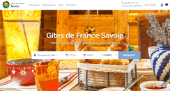 Desktop Screenshot of gites-de-france-savoie.com